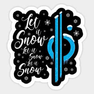 Let it snow (Galactic) Sticker